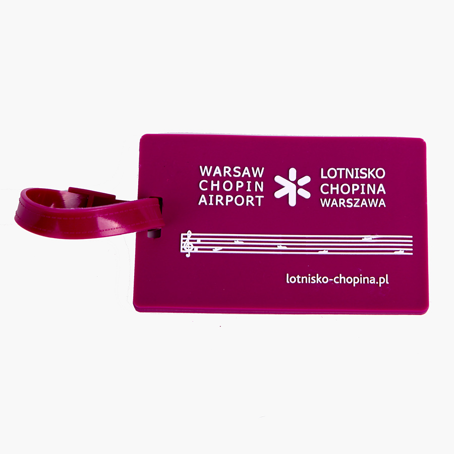Zawieszki na bagaż z PVC