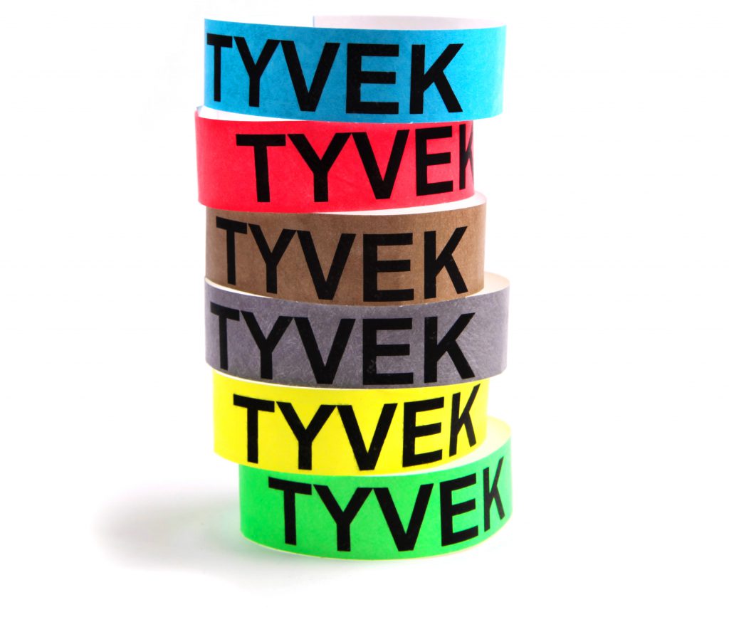opaski tyvek na rękę