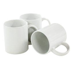 Alternative view of Kubek biały do sublimacji odporny na mycie w zmywarce 330ml